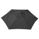 LINDÖJA şemsiye tentesi, siyah