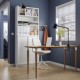 ANFALLARE/HILVER çalışma masası, bambu