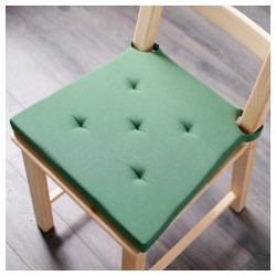 JUSTINA sandalye minderi, yeşil